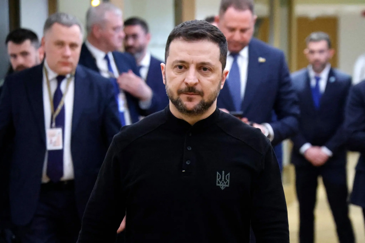 Ông Zelensky tới Saudi Arabia và có cuộc gặp với Thái tử Mohammed bin Salman ngày 10/3. Ảnh: NY Times