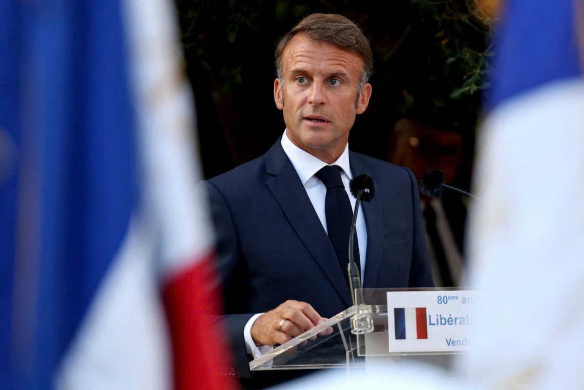 Tổng thống Pháp Emmanuel Macron. Ảnh: Getty