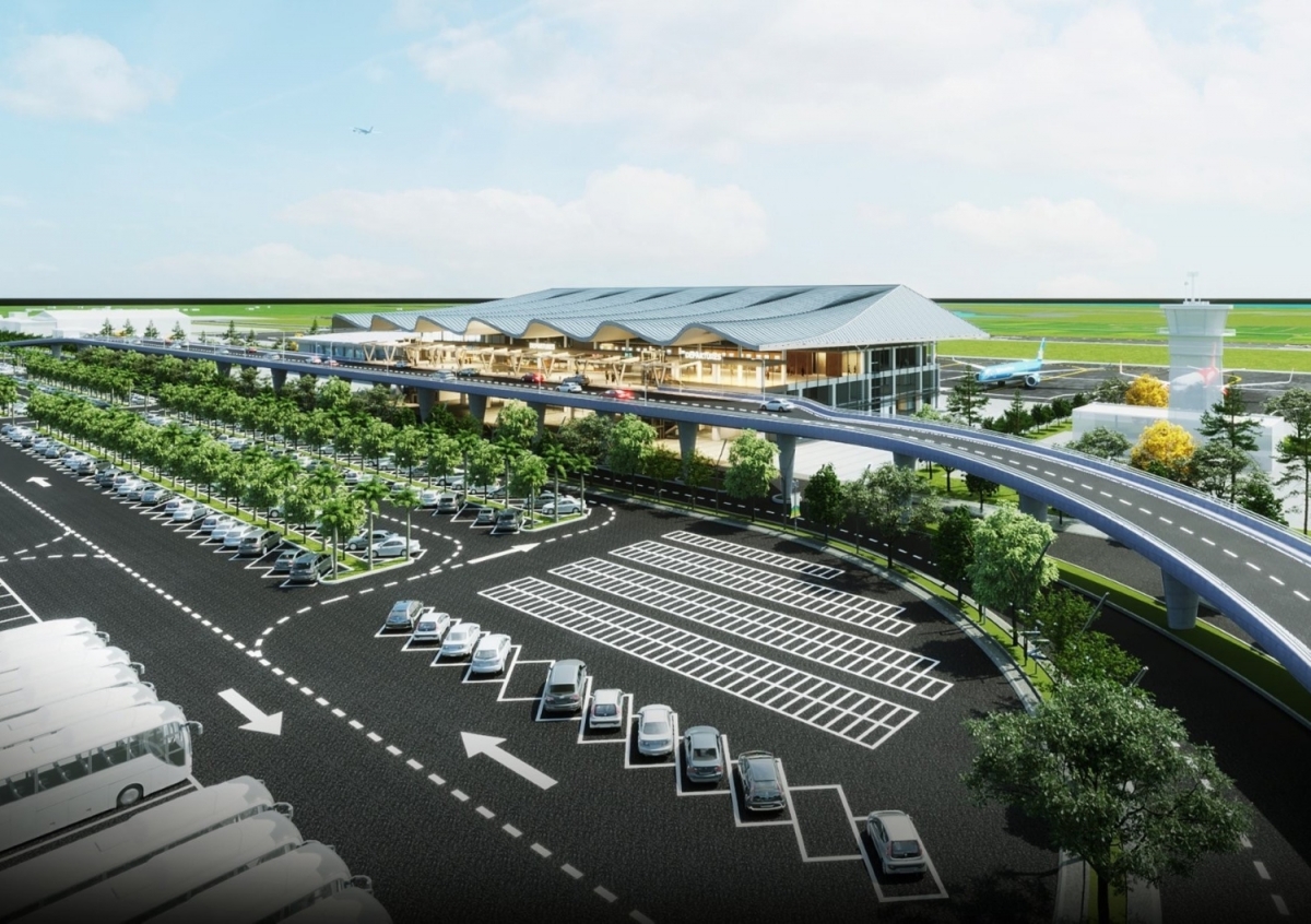 Phối cảnh sân bay Đồng Hới