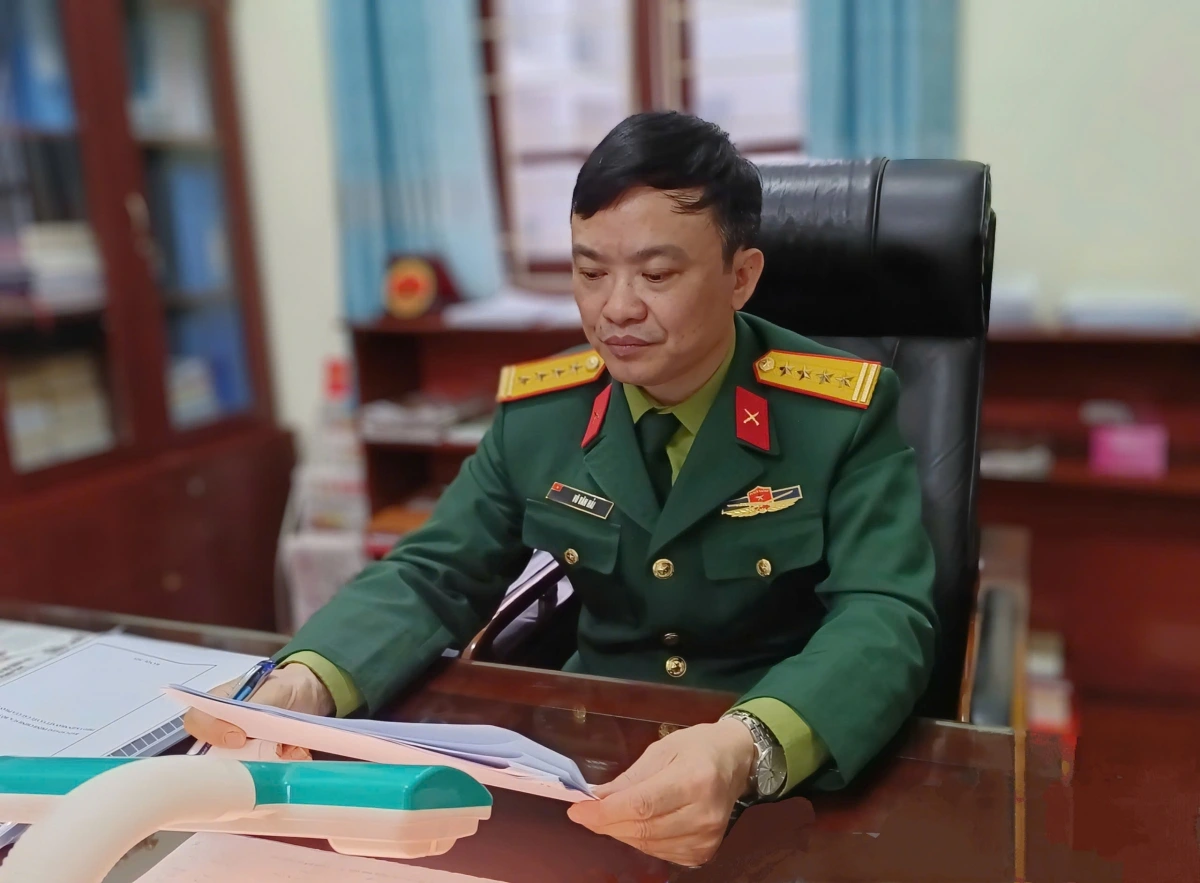Đại tá Võ Văn Hải, Viện trưởng Viện Khoa học Xã hội và Nhân văn quân sự.