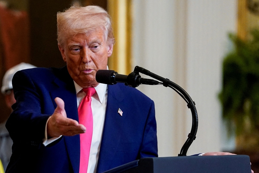 Tổng thống Mỹ Donald Trump. Ảnh: Reuters