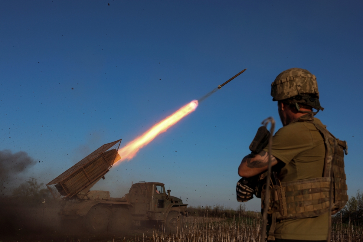 Xung đột ở Ukraine. Ảnh: Reuters