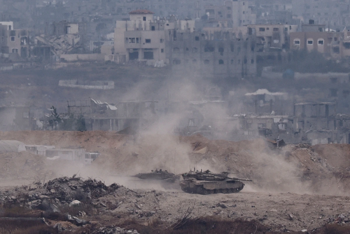Hoạt động quân sự của Israel ở Gaza. Ảnh: Reuters