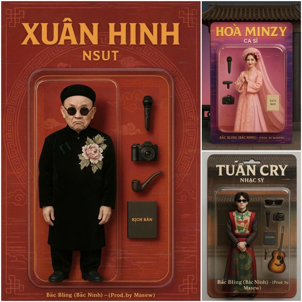 Việc sử dụng các nhân vật nổi tiếng để "đóng vỉ chân dung" mà không xin phép là vi phạm pháp luật