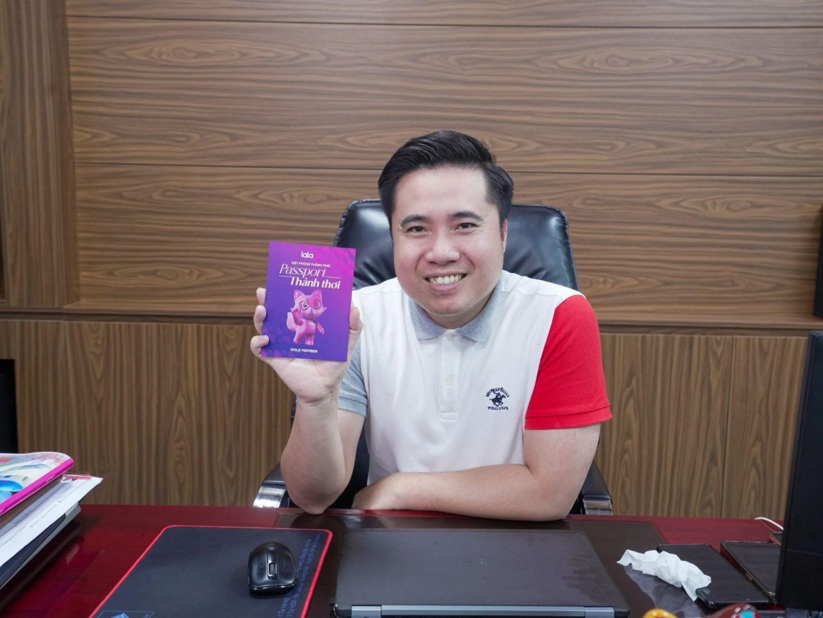 Anh Bùi Tiến Đạt là một trong những người đầu tiên đặt trước Passport Thảnh Thơi.