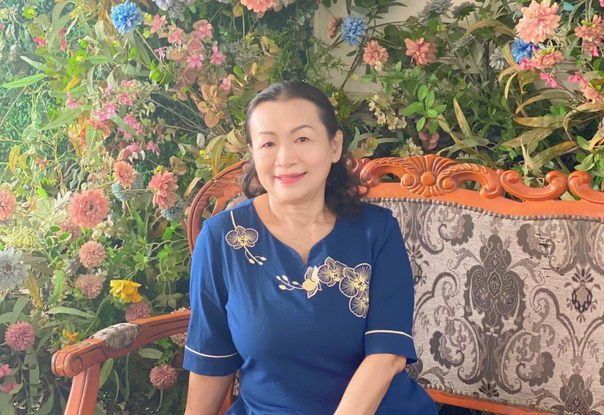 Bà Võ Thị Hạnh cho biết, đất nước thống nhất, được sống trong hòa bình là niềm hạnh phúc vô cùng quý báu