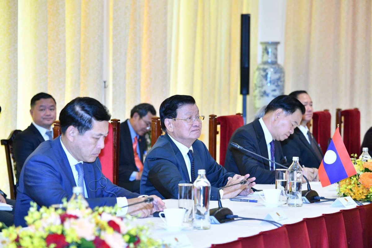  Tổng Bí thư, Chủ tịch nước Lào Thongloun Sisoulith.