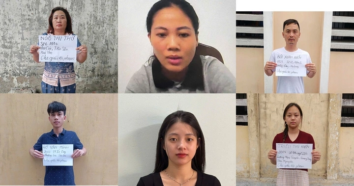 6 đối tượng vì tội che giấu tội phạm.