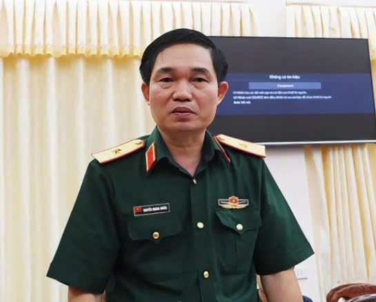 Thiếu tướng Nguyễn Hoàng Nhiên, nguyên Viện trưởng Viện Lịch sử quân sự.