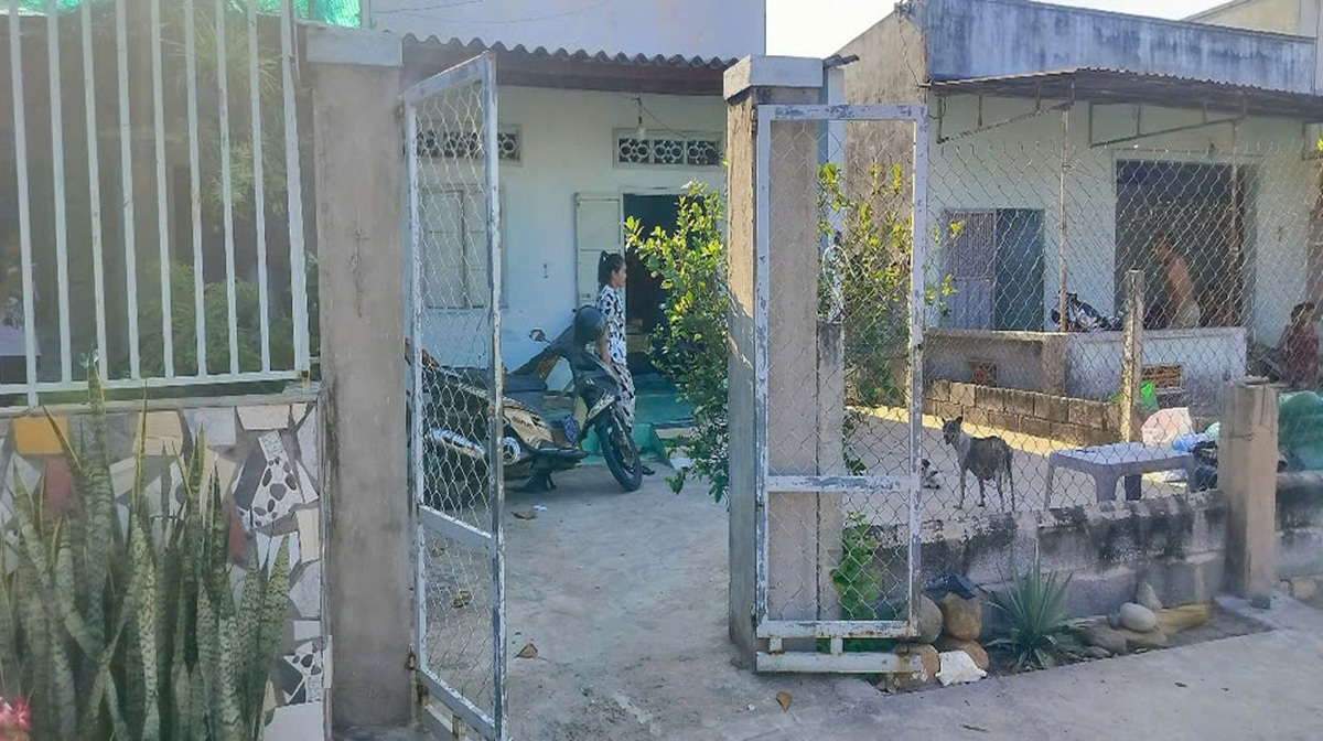 Căn nhà nơi xảy ra vụ việc