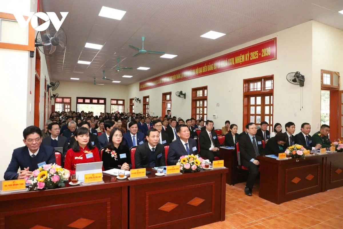 Đảng bộ xã Hát Lót, huyện Mai Sơn được Ban Thường vụ Tỉnh ủy Sơn La chọn tổ chức đại hội điểm đảng bộ cấp xã của tỉnh Sơn La.