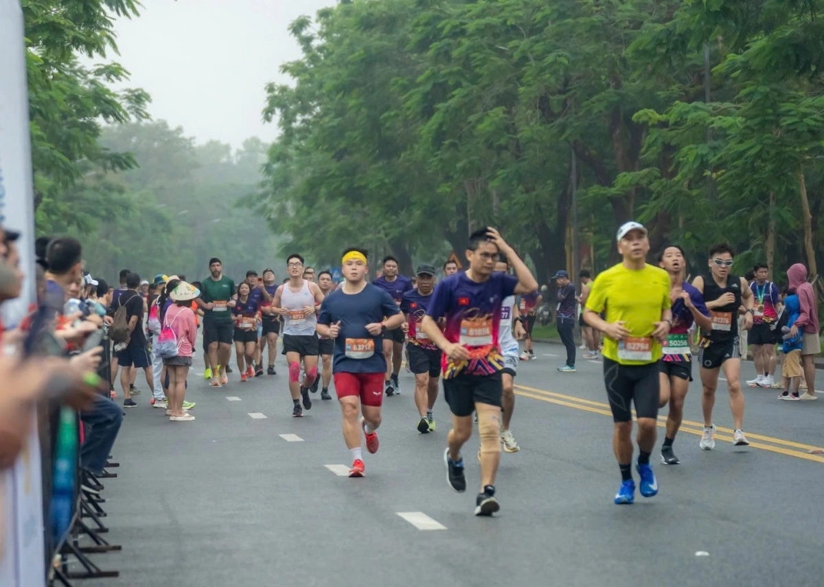 Giải Marathon ở Huế 