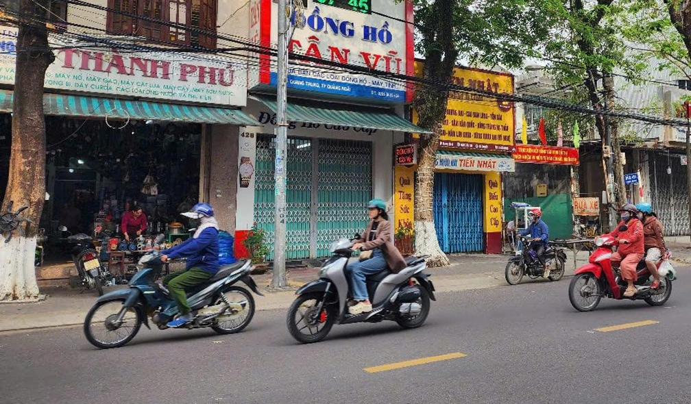 Hiện trường nơi xảy ra vụ việc rạng sáng nay