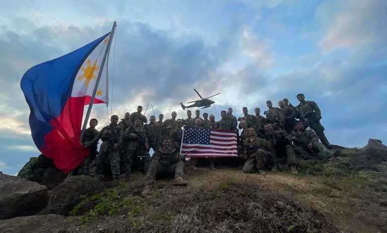 Lực lượng Mỹ- Philippines trong cuộc tập trận hải quân năm 2024. Ảnh: Hải quân Mỹ