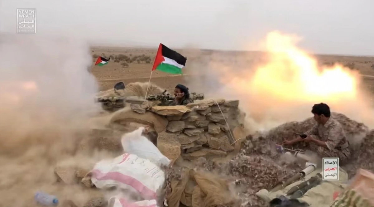 Lực lượng Houthi ở Yemen. Ảnh: Reuters