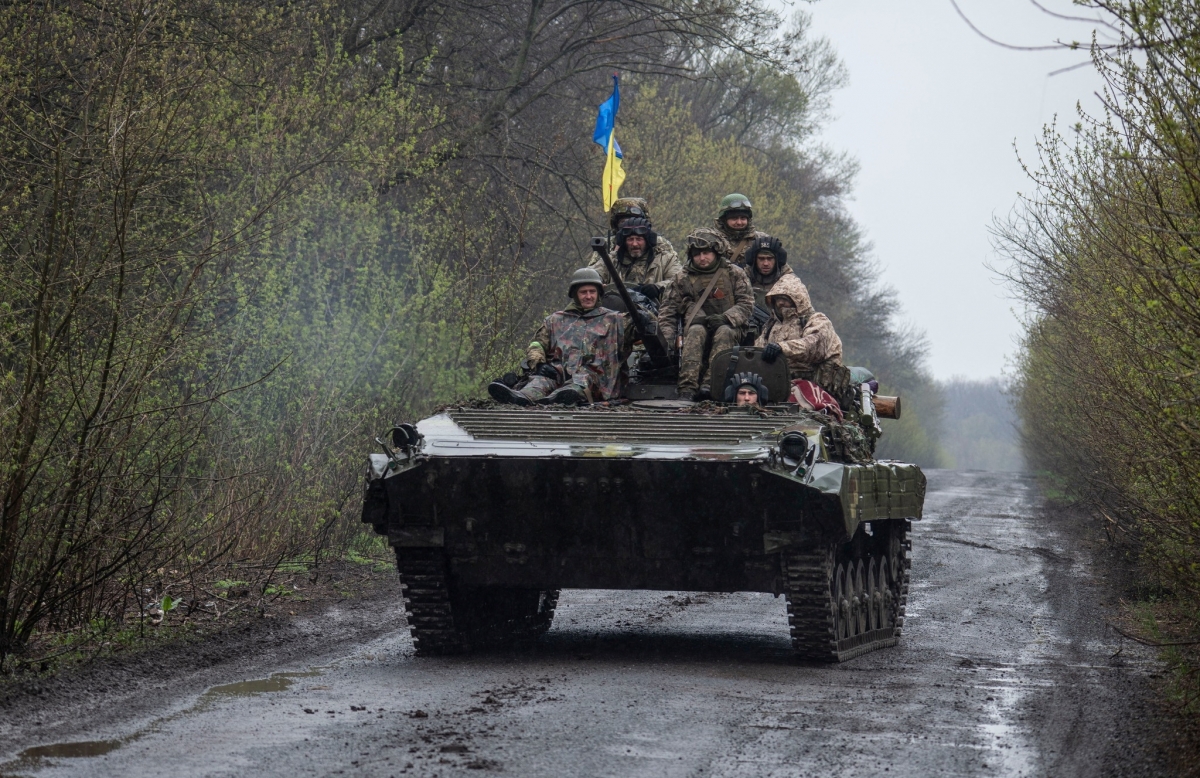 Binh lính Ukraine. Ảnh: Reuters