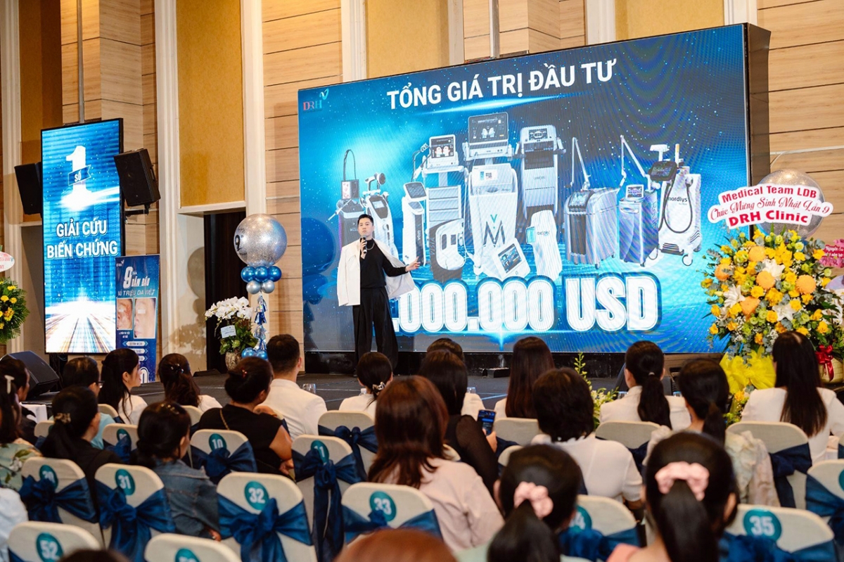 CEO Trương Ngọc Huy chia sẻ dàn công nghệ hàng triệu USD của phòng khám DRH Clinic