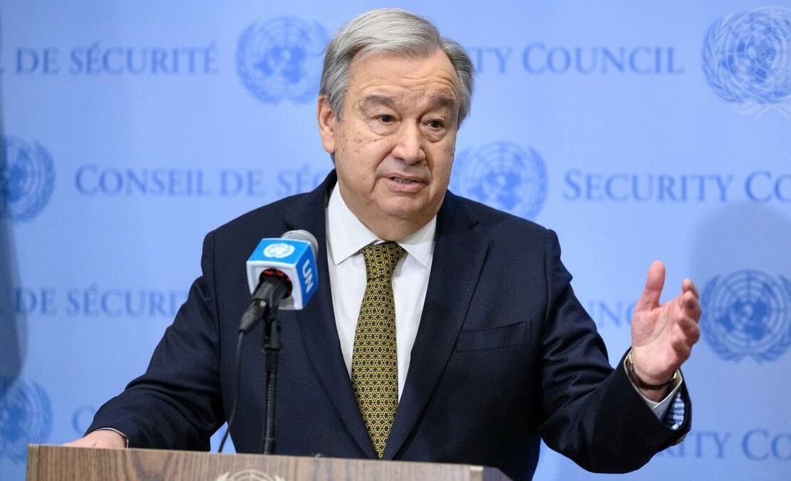 Tổng thư ký Liên Hợp Quốc Antonio Guterres. Ảnh: Reuters