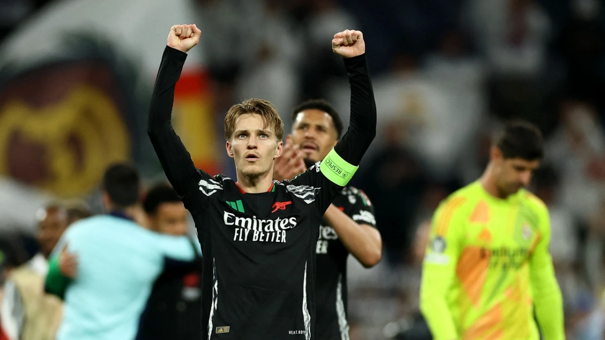 Arsenal giành quyền vào bán kết sau khi vượt qua Real Madrid trong hai lượt trận (Ảnh: Reuters)