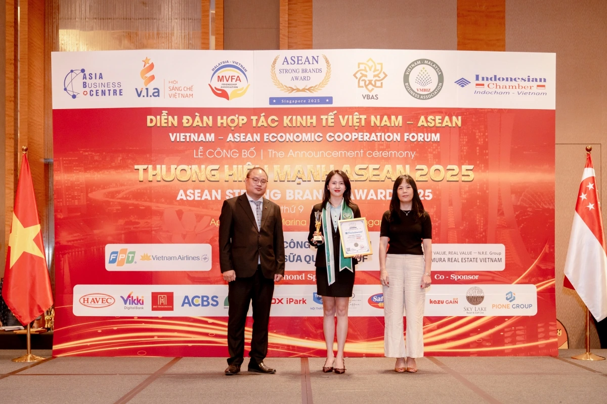 Dalattourist nhận Giải thưởng Top 10 ASEAN Strong Brands 2025 - Top 10 Thương hiệu mạnh ASEAN