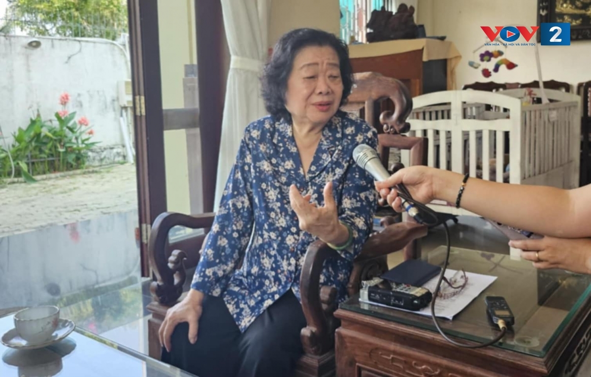 Nguyên Phó Chủ tịch nước Trương Mỹ Hoa trả lời phỏng vấn VOV2.