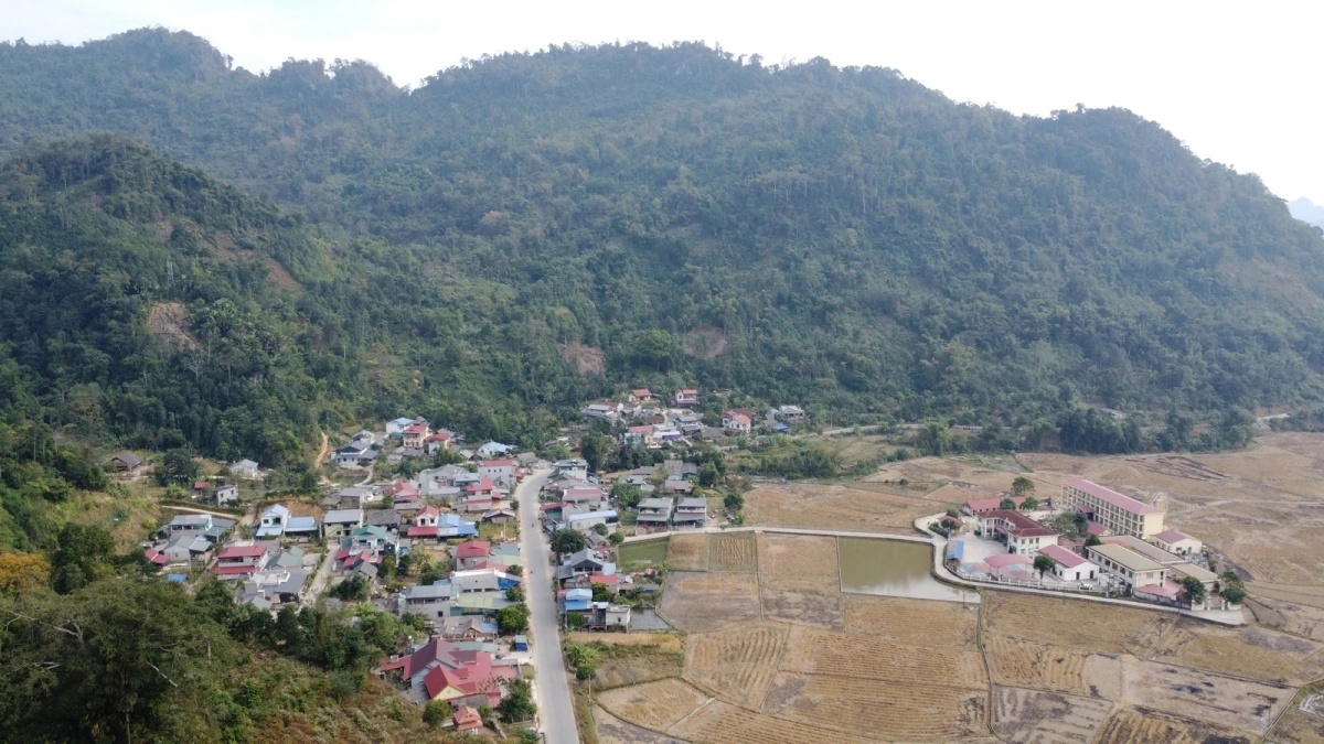 Trung tâm xã Ngọc Phái, huyện Chợ Đồn, tỉnh Bắc Kạn.