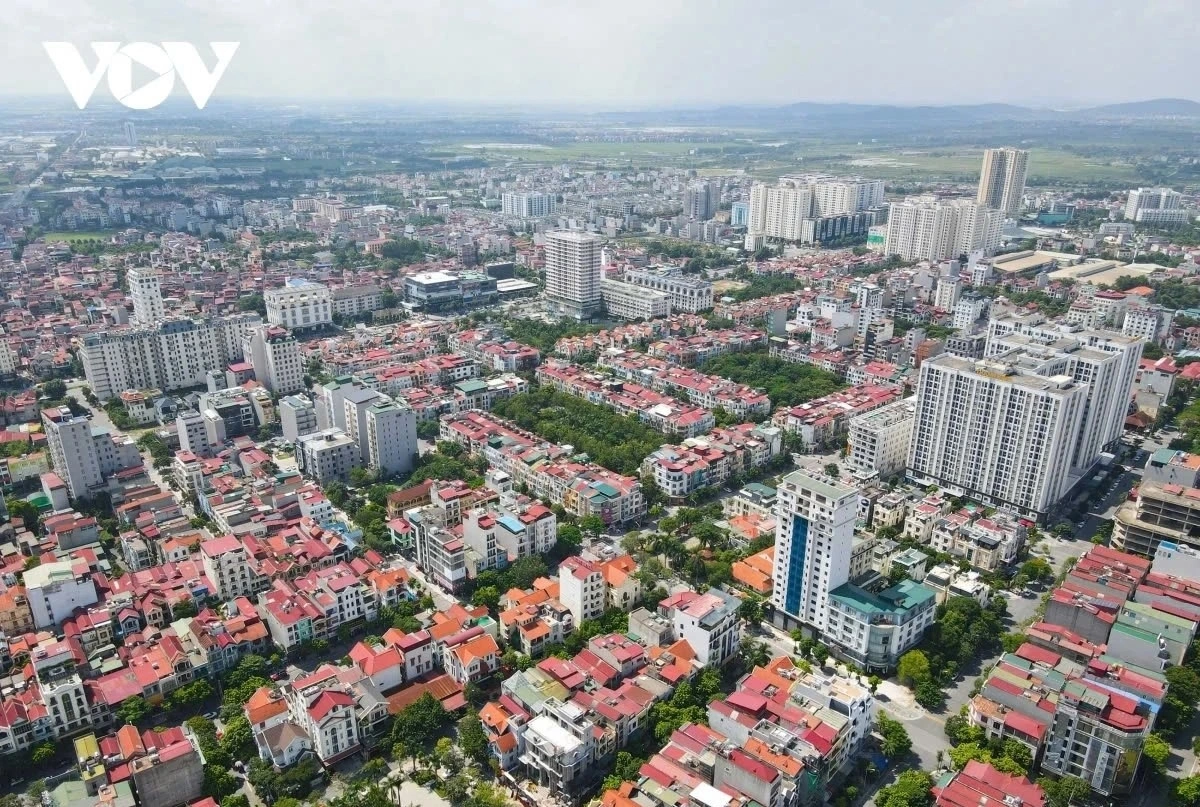 Một góc thành phố Bắc Ninh, tỉnh Bắc Ninh trước khi sáp nhập với tỉnh Bắc Giang