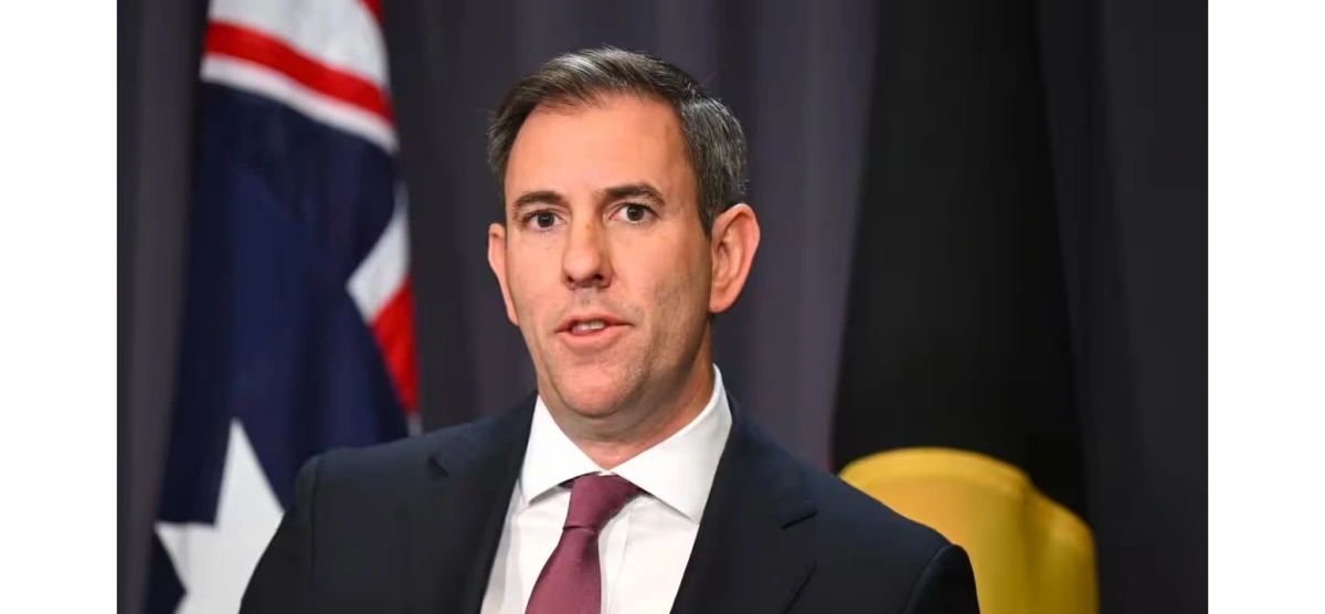 Bộ trưởng Ngân khố Australia Jim Chalmers. Nguồn: Lukas Coch