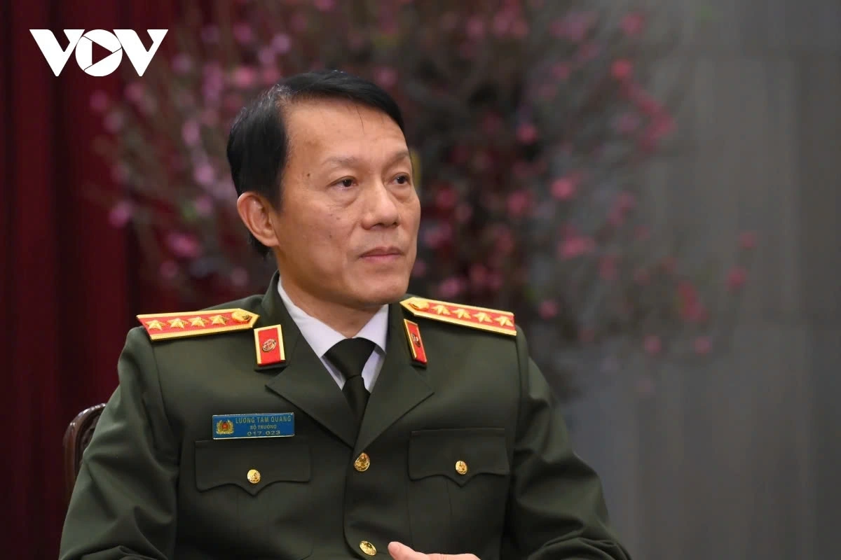 Đại tướng Lương Tam Quang, Bộ trưởng Bộ Công an