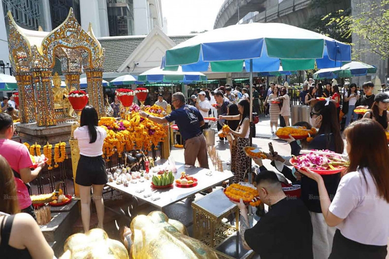 Khách du lịch Trung Quốc tại Bangkok, Thái Lan hồi tháng 1/2025. Nguồn: BangkokPost