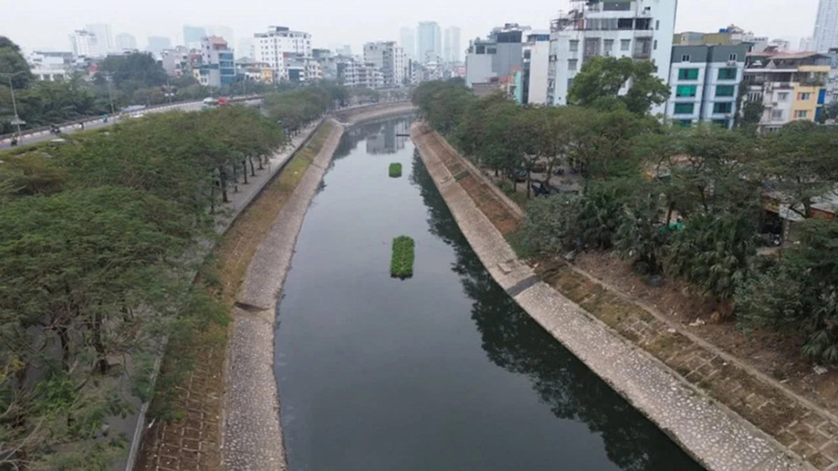 Xây dựng không gian xanh, tạo điểm nhấn cảnh quan cho sông Tô Lịch sẽ giúp cải thiện mỹ quan đô thị
