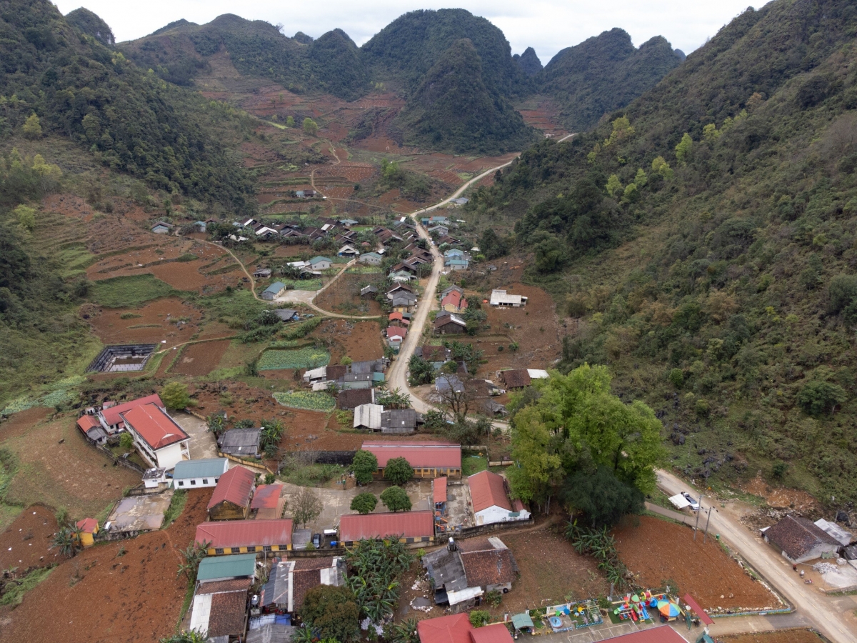 Khu vực trung tâm xã Nội Thôn, huyện Hà Quảng, Cao Bằng.
