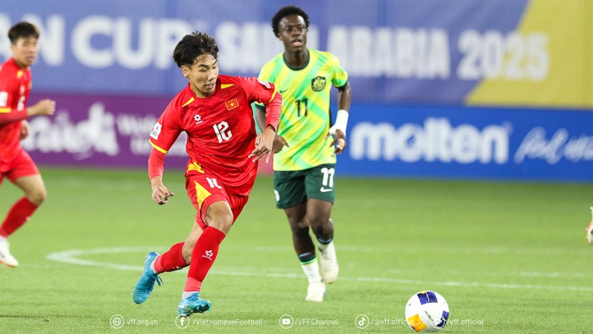 Chu Ngọc Nguyễn Lực là cái tên nổi bật từng thi đấu tại VCK U17 châu Á 2025 (Ảnh: VFF)