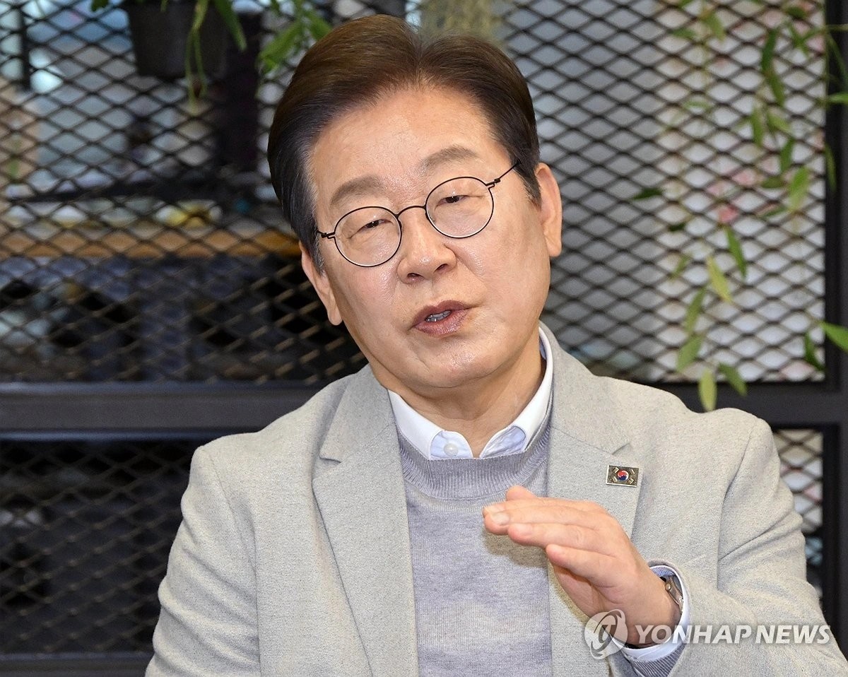 Chủ tịch đảng Dân chủ Hàn Quốc Lee Jae-myung (ảnh Yonhap News)