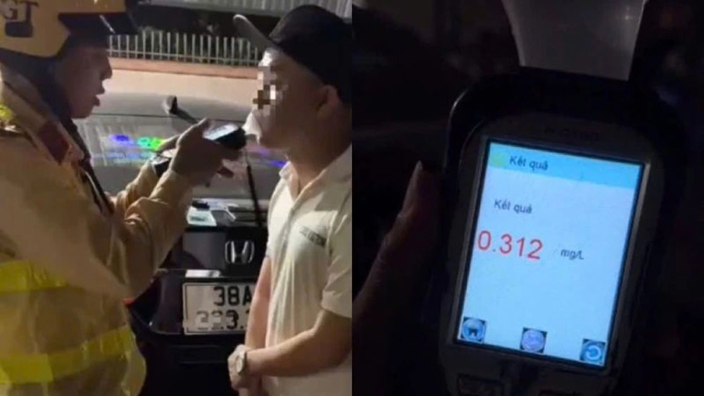Tố bị đo nồng độ cồn