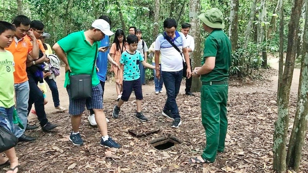 Cu Chi Tunnels relic site is among favourite destinations in HCM City marking 50 years of its liberation