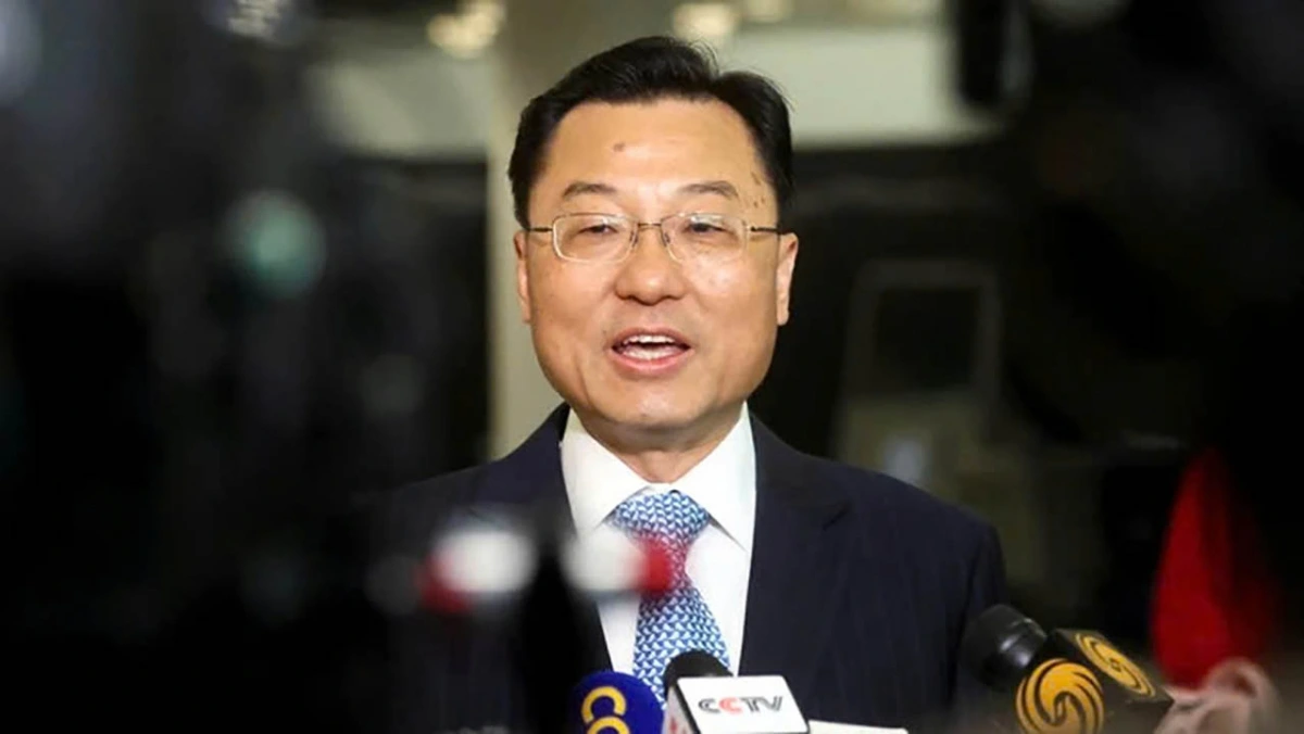 Đại sứ Trung Quốc tại Mỹ Tạ Phong. Ảnh Reuters