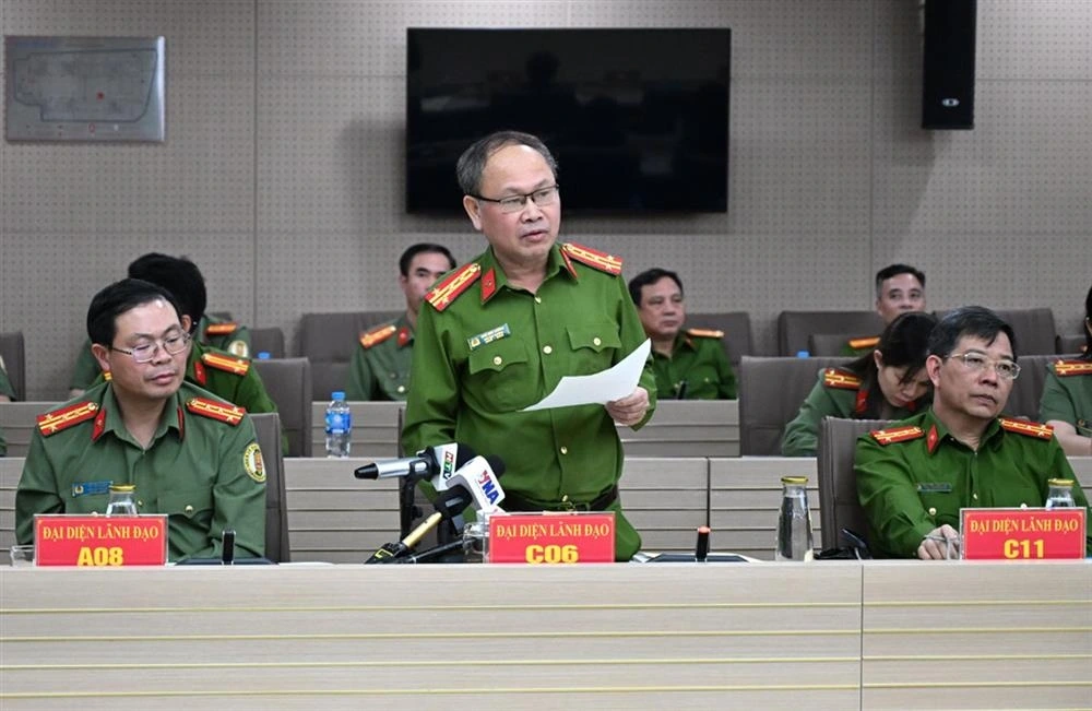 Đại tá Ngô Như Cường, Phó Cục trưởng Cục Cảnh sát quản lý hành chính về trật tự xã hội.