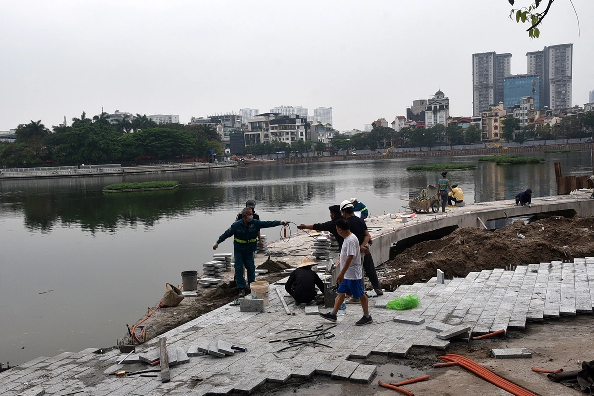 Đại diện đơn vị thi công cho biết, dự kiến đến 31/5/2025 sẽ hoàn thành phần xây lắp hạ tầng góp phần đẩy nhanh tiến độ đưa công trình vào hoạt động sớm hơn kế hoạch.