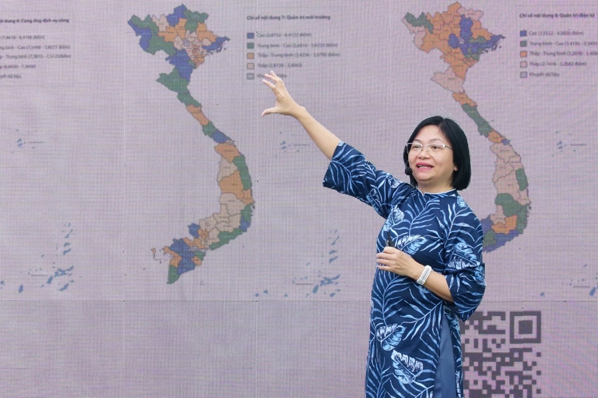 Bà Đỗ Thanh Huyền, chuyên gia chính sách công UNDP