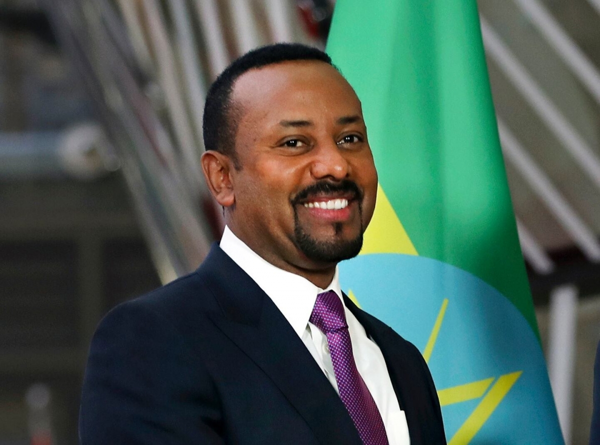 Thủ tướng Ethiopia Abiy Ahmed Ali (Ảnh: Boston Globe)
