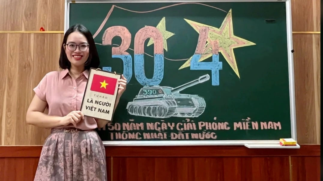 Cô giáo Nguyễn Nhân Ái
