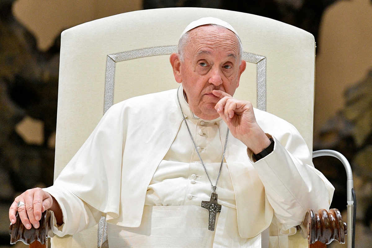 Giáo hoàng Francis. Ảnh: Reuters