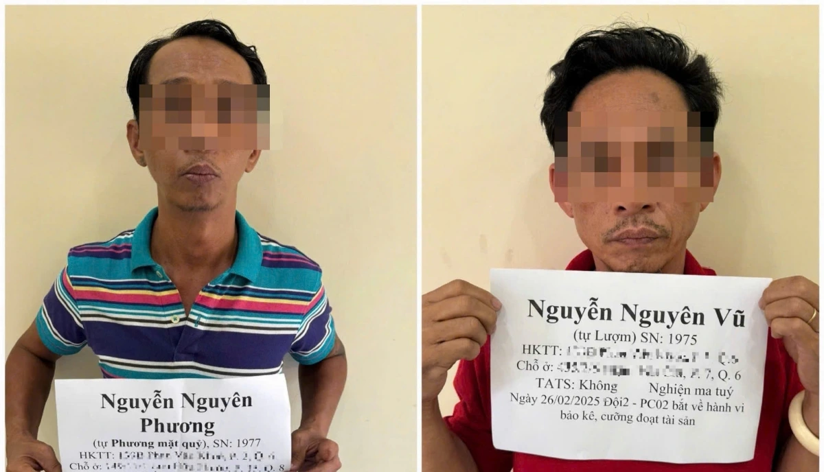 Hai bị can Nguyễn Nguyên Phương và Nguyễn Nguyên Vũ. (Ảnh: CACC)