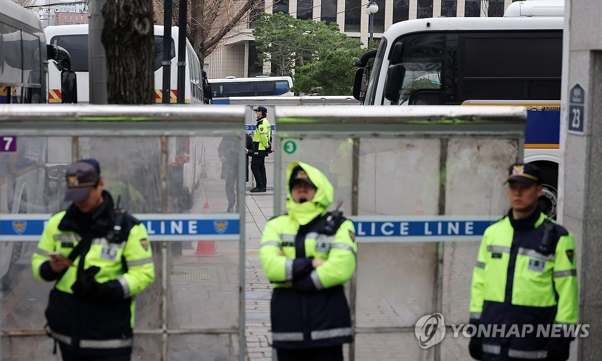 Hầu hết cảnh sát Hàn Quốc đang bị rơi vào tình trạng stress. (Ảnh: Yonhap News)