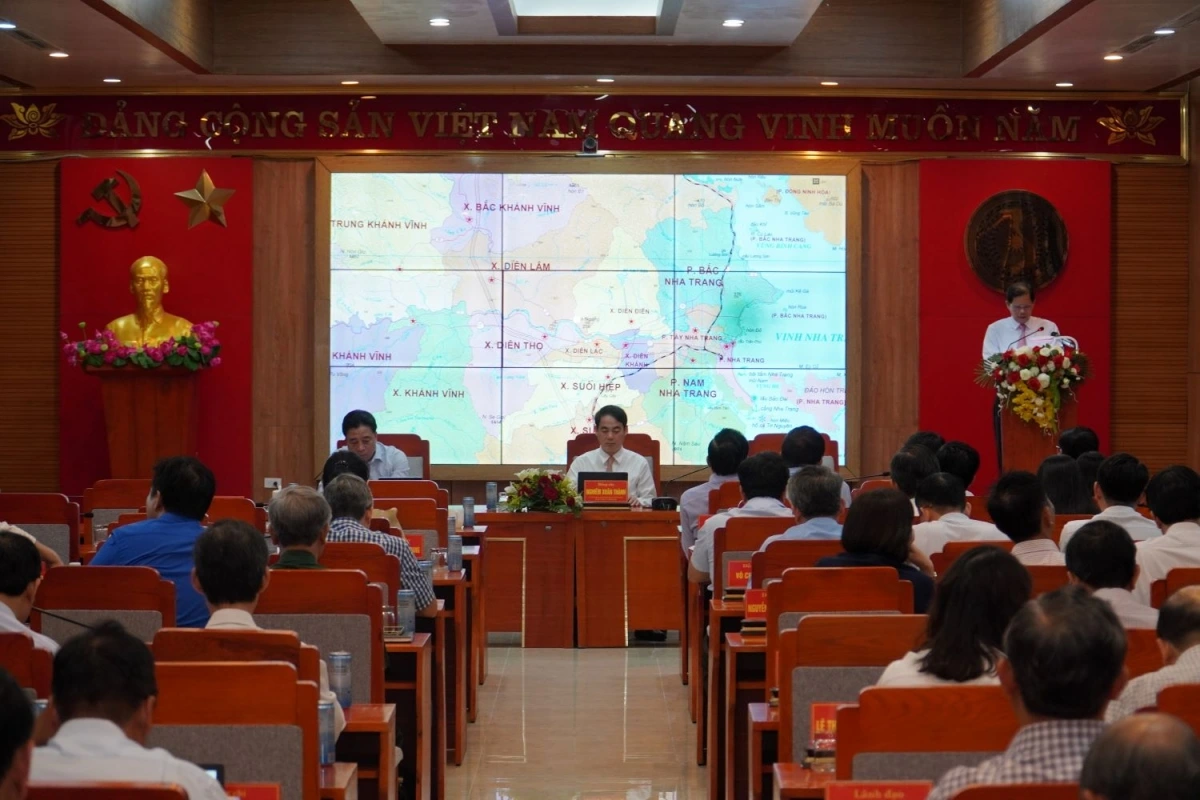 Quang cảnh Hội nghị Tỉnh ủy Khánh Hòa lần thứ 23