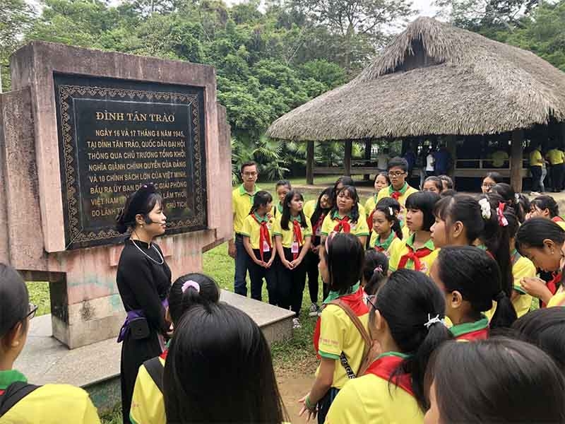 Học sinh được học lịch sử từ hiện vật, từ những trải nghiệm trực tiếp, không bị nhồi nhét.
