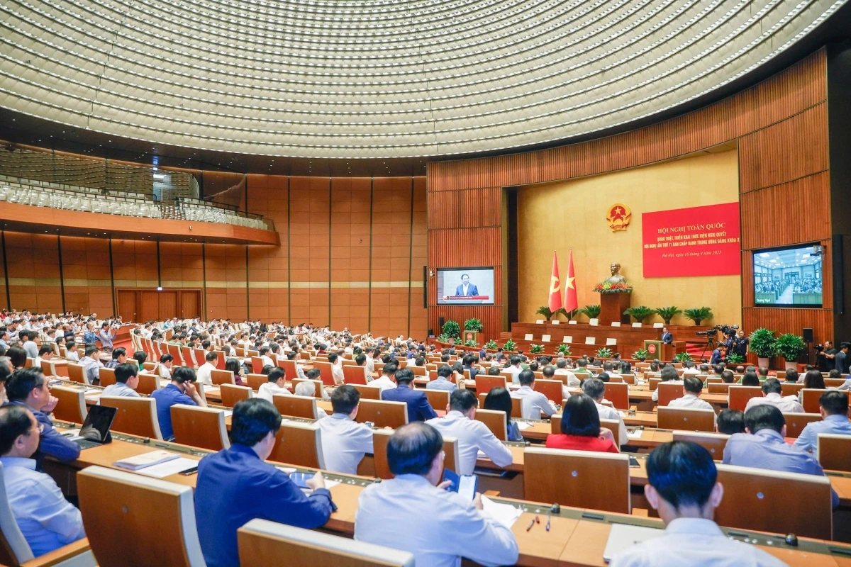 Hội nghị toàn quốc quán triệt, triển khai thực hiện Nghị quyết Hội nghị lần thứ 11 Ban Chấp hành Trung ương Đảng khóa XIII.