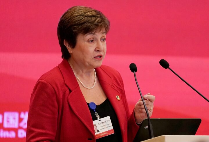 Giám đốc điều hành Quỹ Tiền tệ Quốc tế Kristalina Georgieva (Ảnh: Reuters)