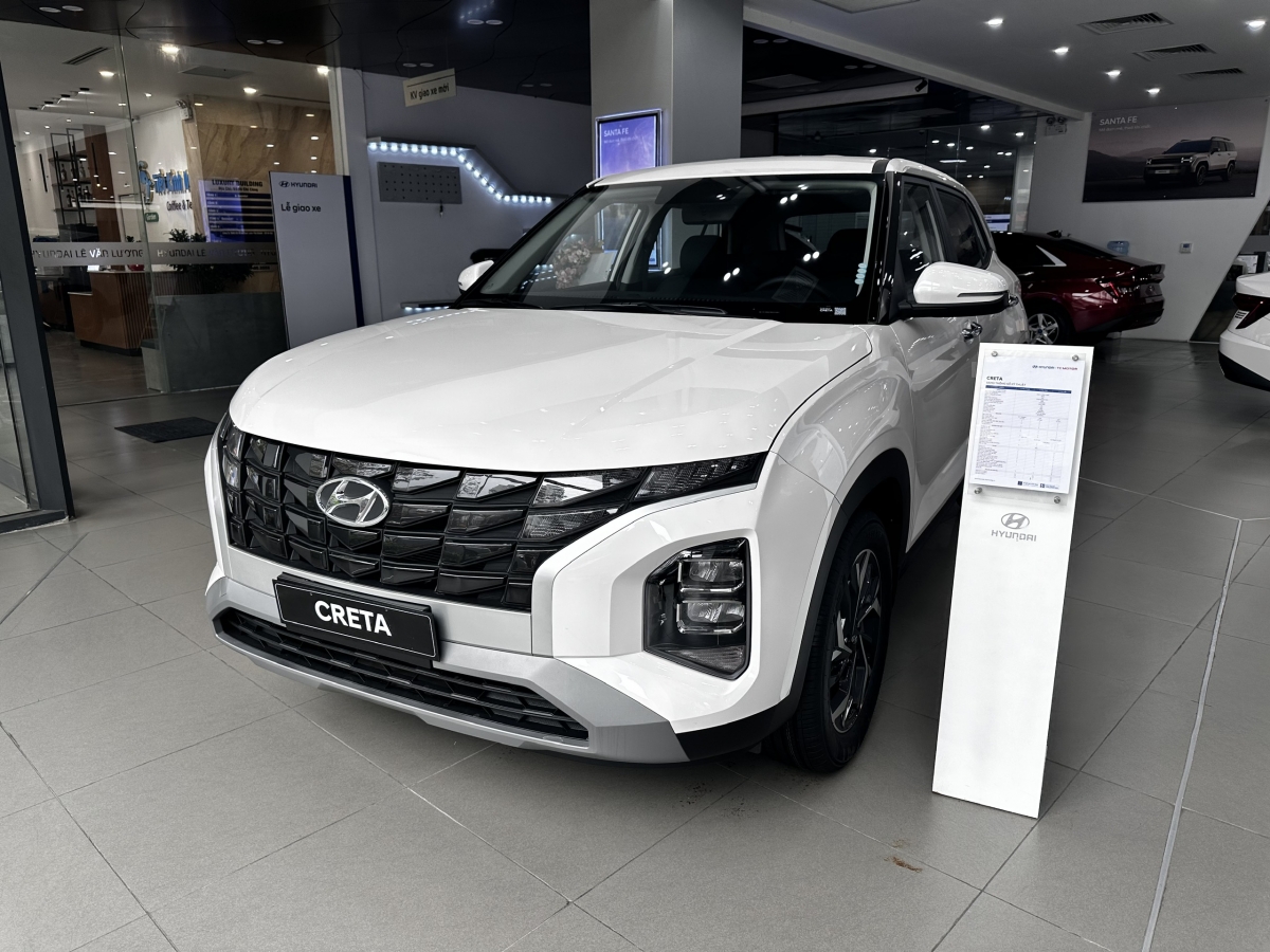 Hyundai Creta là mẫu xe bán chạy nhất của thương hiệu Hàn Quốc trong tháng 4.